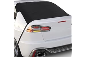 OxGord Rear Window Snow Cover - Original Design - Best for Ice, Frost & Snow Removal - All Weather Winter & Summer Windshield Automotive Covers Sun & Snow-Shade - Fits Truck SUV Van Car Accessories