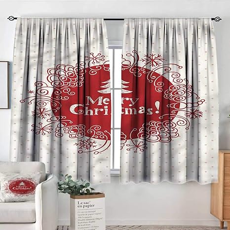 Amazon Com Christmas Curtains Drapes Sketchy Doodles 72 X84