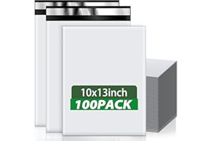 Oududianzi Poly Mailers 10x13, 100PCS Waterproof Shipping Bags, Self Seal Mailing Bags, Thick Mailers Poly Bags for Shipping, Polymailer Packaging Bags for Small Bussiness and Retail Stores