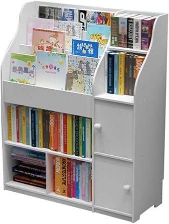 children's book shelf display