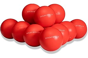 SMUSH BALLS Soft Foam Baseballs, Regulation Size Training Ball for Indoor & Outdoor Batting, Throwing & Catching Practice – Safe for Windows, Youth & Adult Players