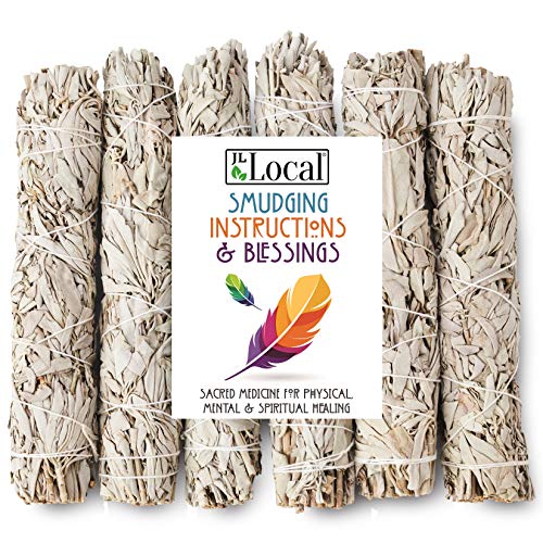 JL Local Wanderlust 9” White Sage Smudge Stick - Extra Large Smudging Wand Incense Stick for Cleansing, Purifying… - Image 8