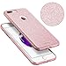 ZUSLAB iPhone 8 Plus/iPhone 7 Plus Case, Rosy Series, Bling Luxury Shinning Bumper,Dual Layer Protective Glitter Cover for Apple iPhone 8 Plus/iPhone 7 Plus - Red