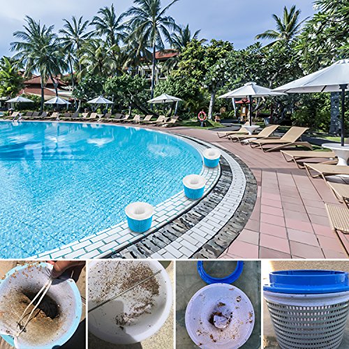 Lambow 20-Pack of Pool Skimmer Socks - Filter Savers for Filters, Baskets, and Skimmers