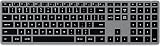 Satechi Slim X3 Bluetooth Keyboard US QWERTY Backlit Numeric Pad Space Grey