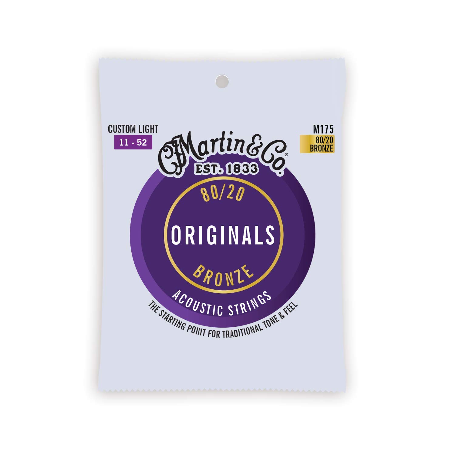 Martin M175 Custom Light Acoustic Strings