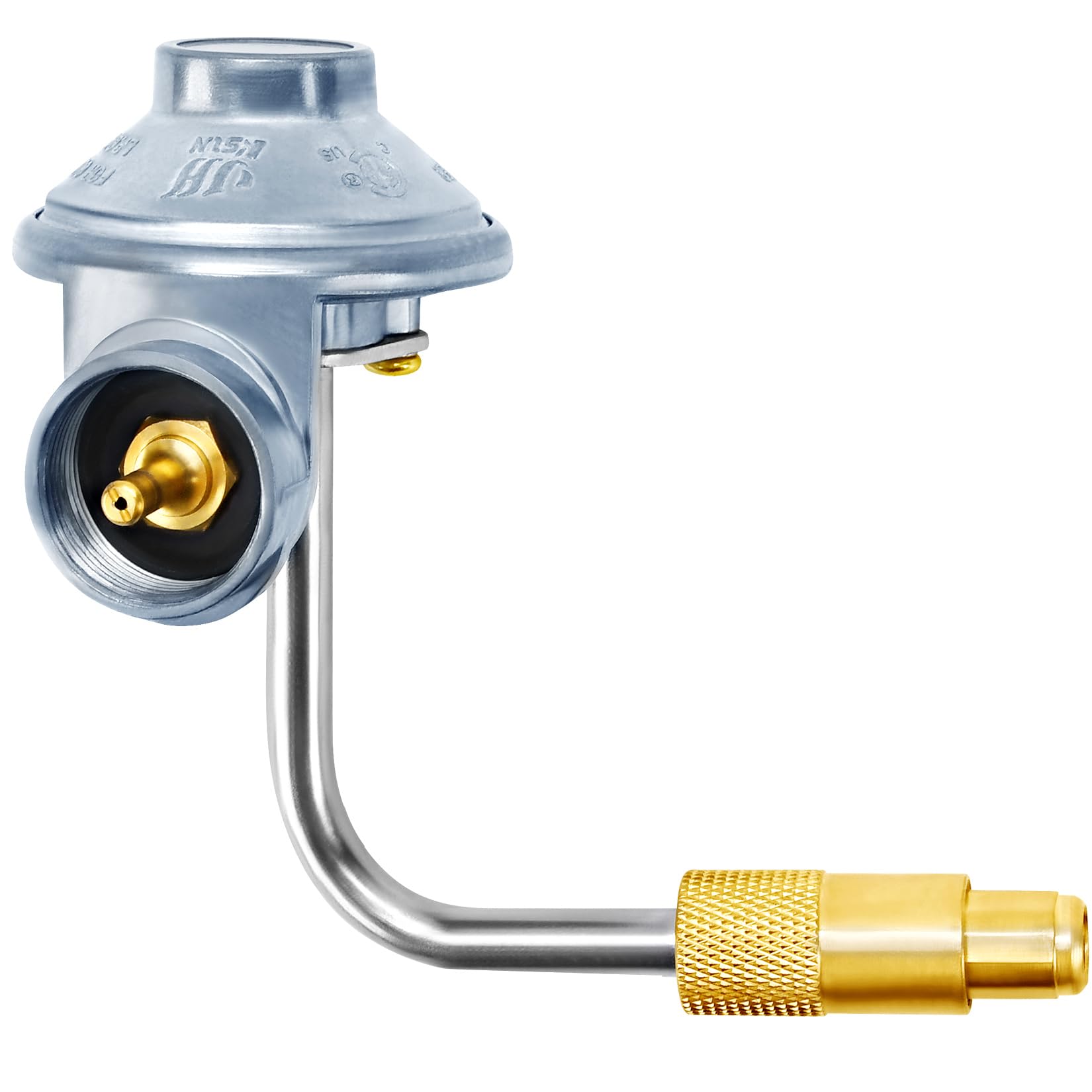 Photo 1 of Grill Griddle Regulator Replacement Parts for Blackstone 17" and 22" Tabletop Griddles, Propane Griddle Regulator Adapter for CharBroil 19952085/Pit Boss PB336GS/Member's Mark 22" Tabletop Griddles