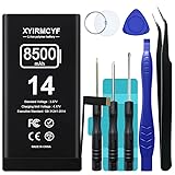 XYIRMCYF 8500mAh Super Capacity Battery Compatible