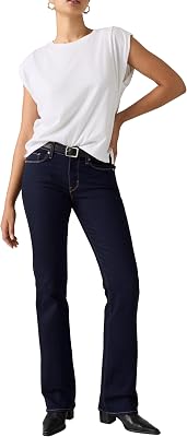 Classic Bootcut Jeans Donna, Darkest Sky Lse, 28W / 30L