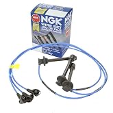 NGK Spark Plug Wire Set Compatible with Toyota Tacoma 3.4L V6 1995-2004 | Fixes misfire, rough idle and surge from cracked plug wires; complete wire set; clears P0300. OE replacement.