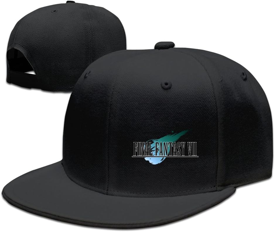 ROUNG Final Fantasy VII Logo Baseball Cap Black