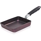 TECHEF - Tamagoyaki Japanese Omelette Pan/Egg Pan Skillet, PFOA-Free, Dishwasher Safe, Induction-Ready, Made in Korea (Purple/Medium)
