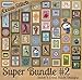 StitchX Cross Stitch Counted Cross Stitch Pattern Bundle 2 - 50 Patterns