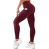 High Waisted Leggings for Women Tummy Control Buttery Soft Yoga Pants Womens Gym Workout Running Leggings