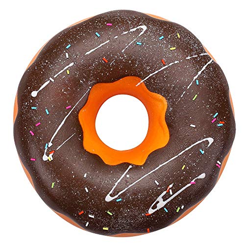 Ganjiang Giant Squishy Toys Jumbo Soft Slow Rising Collection Gift Stress Reliever (Chocolate Donut)