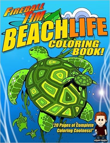 8700 Beach Life Coloring Book Free