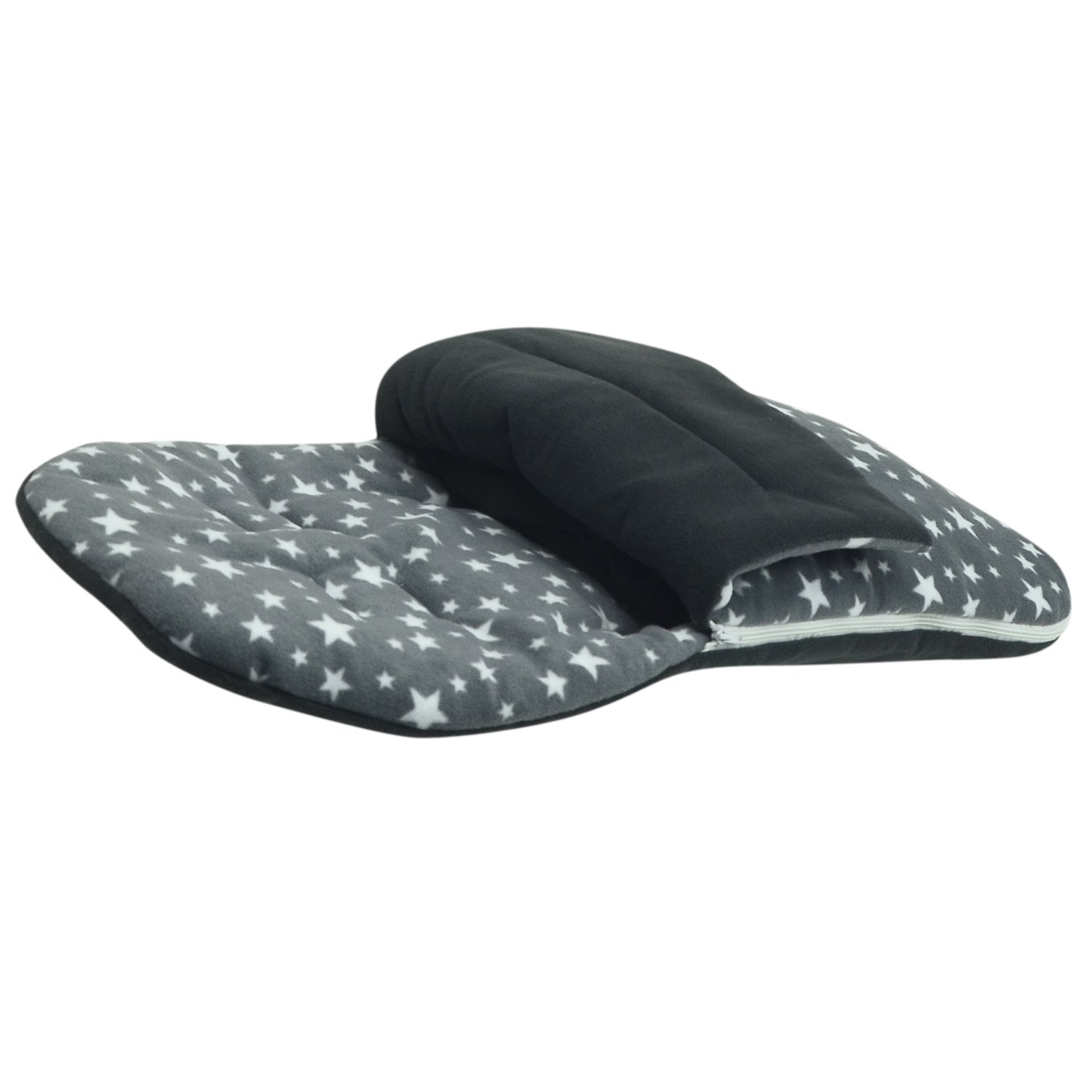 Fleece Footmuff Compatible With Babyzen Yoyo Zen Grey Star