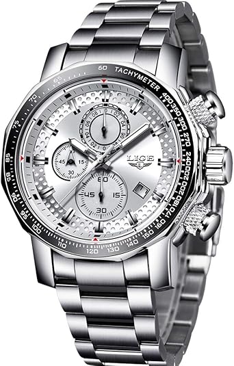 lige stainless steel watch