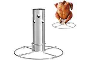 BBQ777 Turkey Flavor Infuser Stand for Charbroil Oiless Turkey Fryer Accessories 4897766R06, Beer Can Turkey Stand for Charbroil The Big Easy&SRG,Chicken Roaster Replacement for Deep Fry, Grills &Ovens