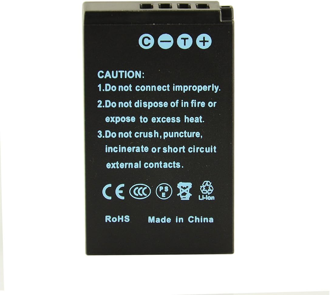 DSTE 2pcs EN-EL20 Rechargeable Li-ion Battery with Charger DC125 for Nikon Coolpix A Nikon 1 J1, Nikon 1 J2, Nikon 1 J3 - Image 4