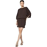 Trina Turk Womens Blouson Dress with Back Bow