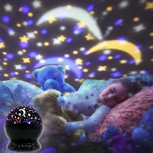 3-12 Year Old Girl Gifts Star Night Light Projector for Kids