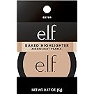 e.l.f. Baked Highlighter, Moonlight Pearl, 0.17 Ounce