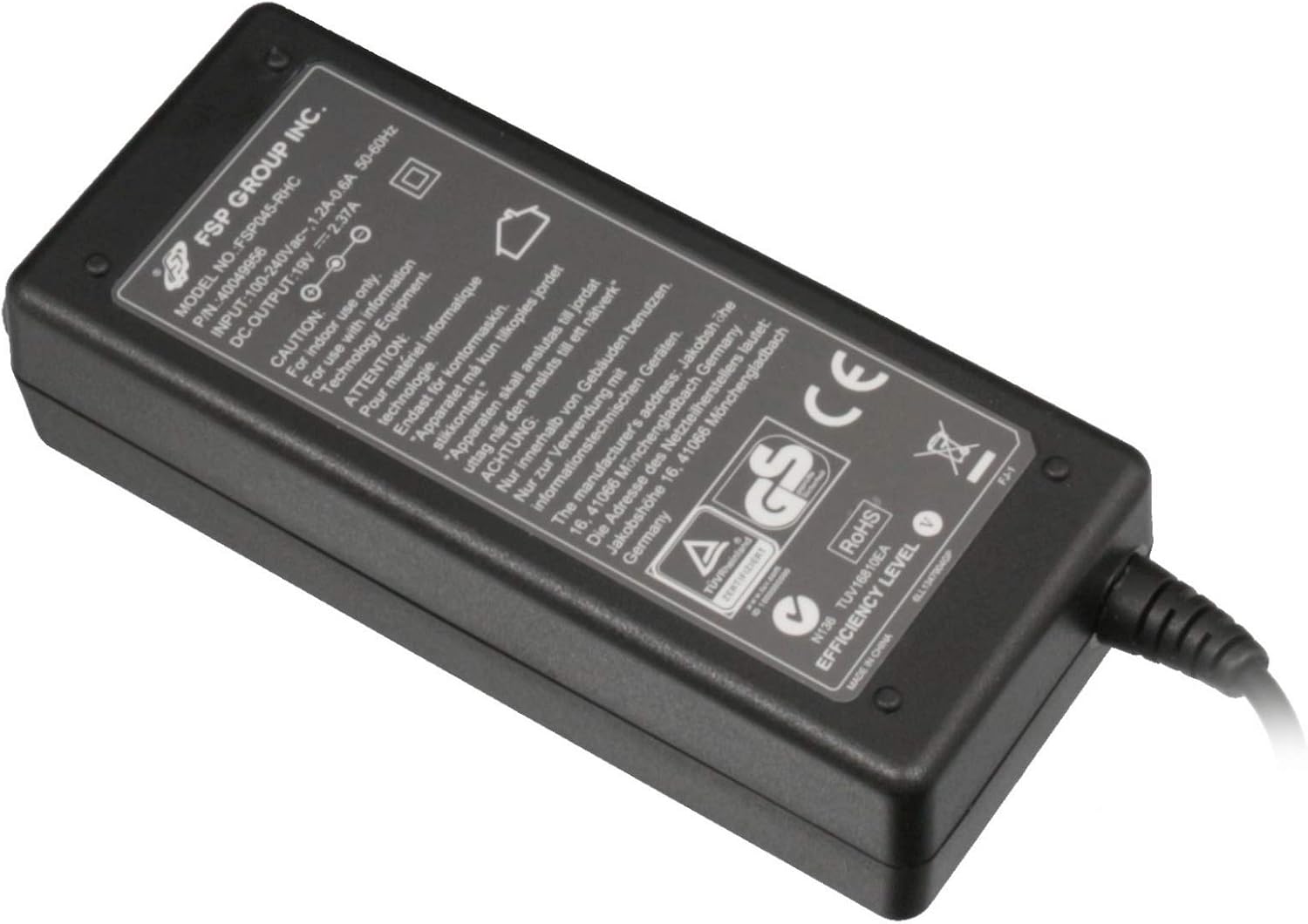 Chargeur Secteur D'origine Acer Aspire V3-372T - 45W - 19V - Fiche UE - Neuf
