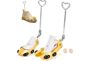 QEKMSY Boot Stretchers for Cowboy Boots, Adjustable Width & Instep Shoe Stretcher for Men Women Thick Wide Feet Expander