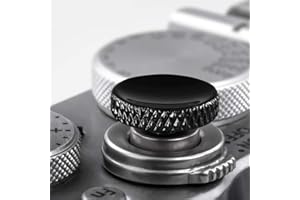 Fuji Shutter Release Button Accessories: Fujifilm Camera Soft Shutter Button - Black Shutter Button for Canon Nikon Leica Fil