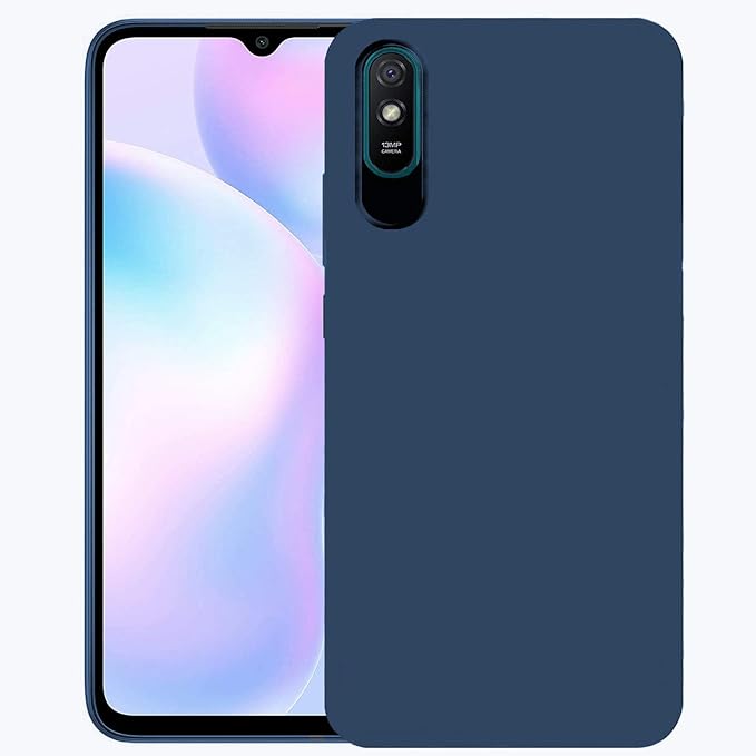 CEDO Redmi 9A / 9i Back Cover Matte Soft Silicon Flexible Camera