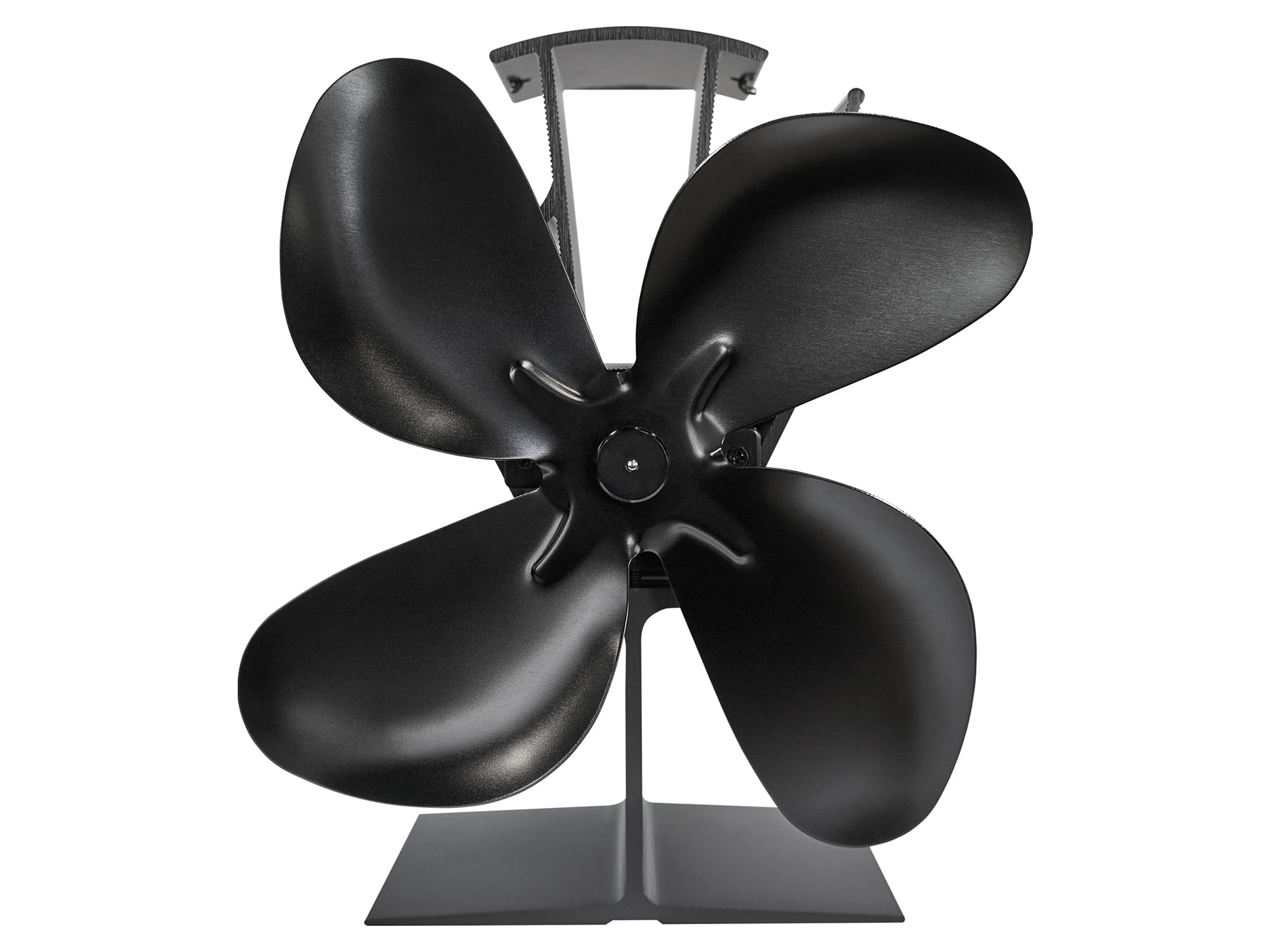BIO ETHANOL FIRES ÖKO OKO Premium Heat Powered Stove Fan in Black