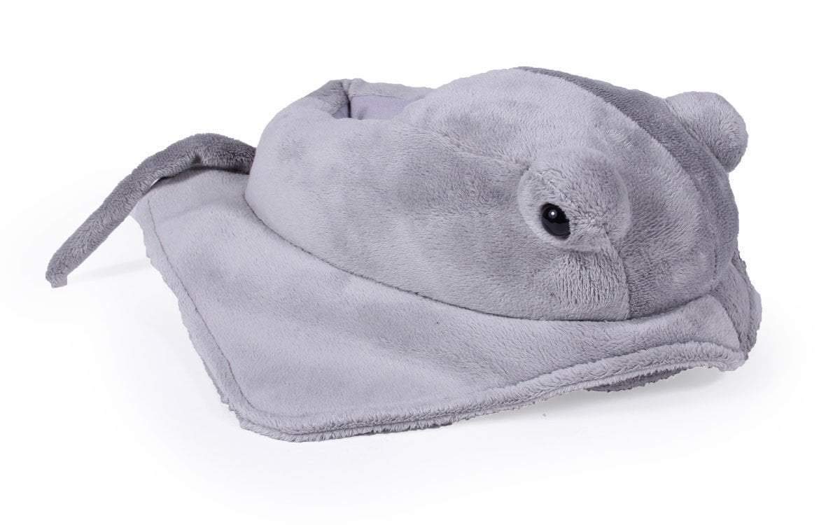 Happy Feet Slippers Stella The Stingray Animal Slippers for Adults and Kids, Cozy and Comfortable, As Seen on Shark Tank (X-Small)