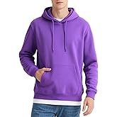 Mlgaril Men's Hoodies Pullover Hooded Sweatshirt Midweight Athletic Hoodie for Men Long Sleeve Fleece Sweat Shirt with Pocket