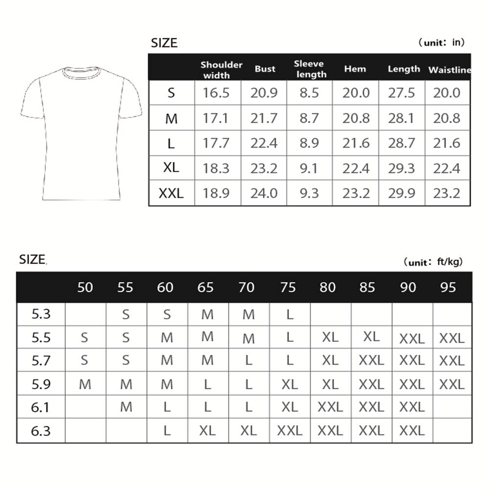 GRACEBOX Men\'s Short Sleeve Tee Slim-Fit 100% Cotton Crew&Round Neck T-Shirts Casual Tops for Men