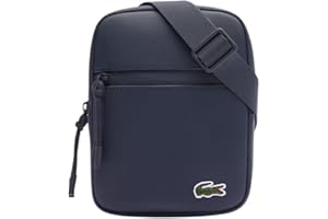 Lacoste Mens LCST Small Flat Crossbody Bag