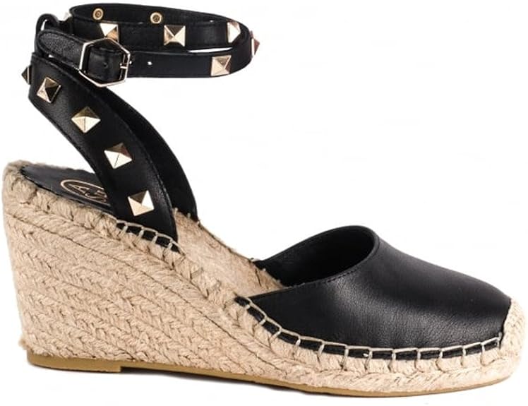 black wedge espadrilles uk