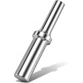 Krenlory A1605 Rivet Set F/1/4in - Pneumatic Air Hammer Rivet Bit .401 Shank Solid Rivet Tool Kit Fit Round, Solid, Universal, Aluminum &amp; Dome Rivets, Round Rivets Tool