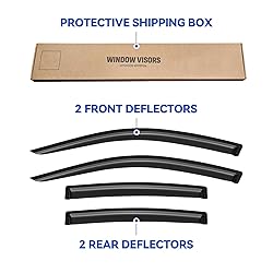 Window Visors Rain Guards for 2011 2012 2013 2014