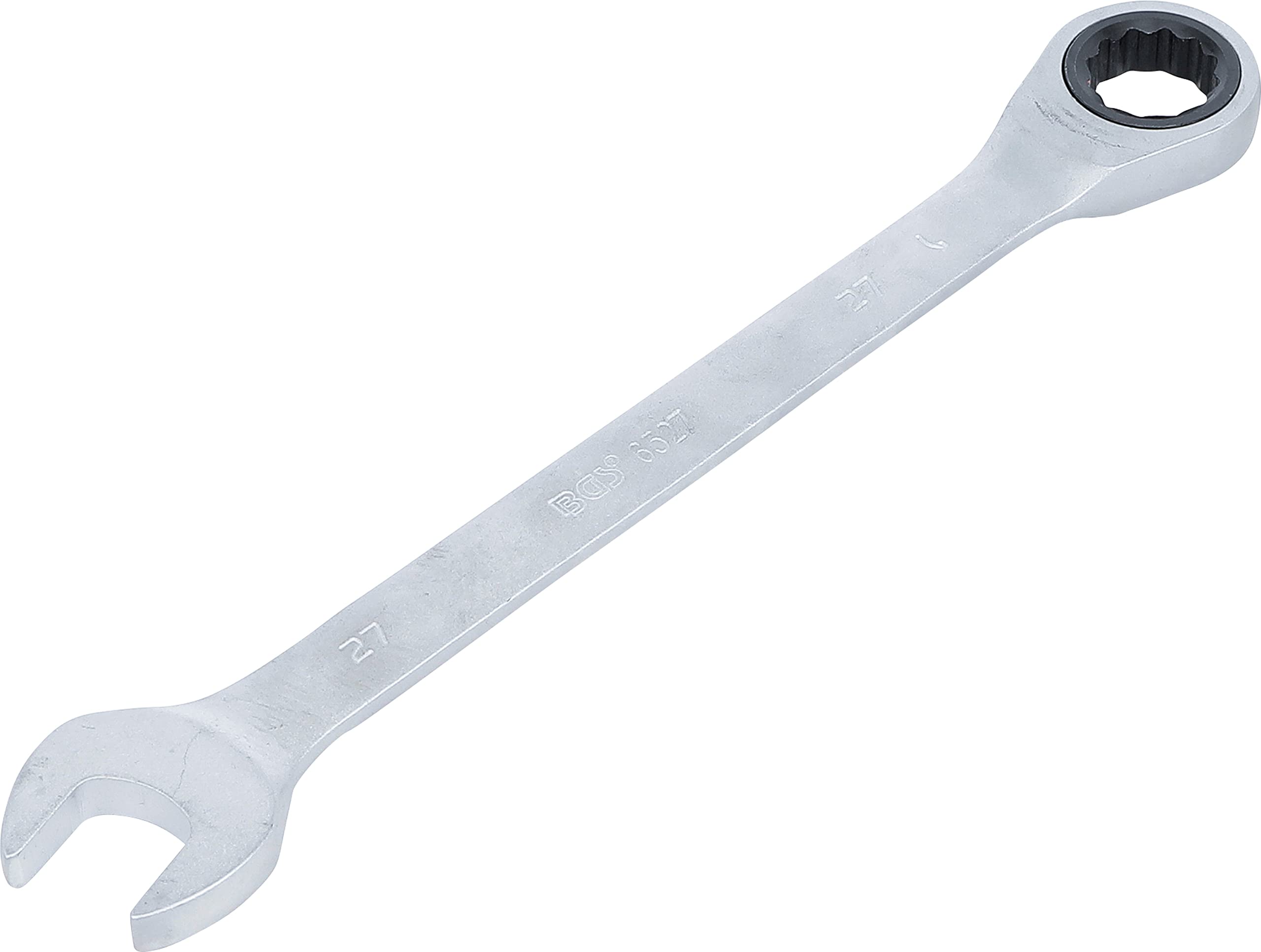BGS 6527 | Ratchet Combination Wrench | 27 mm