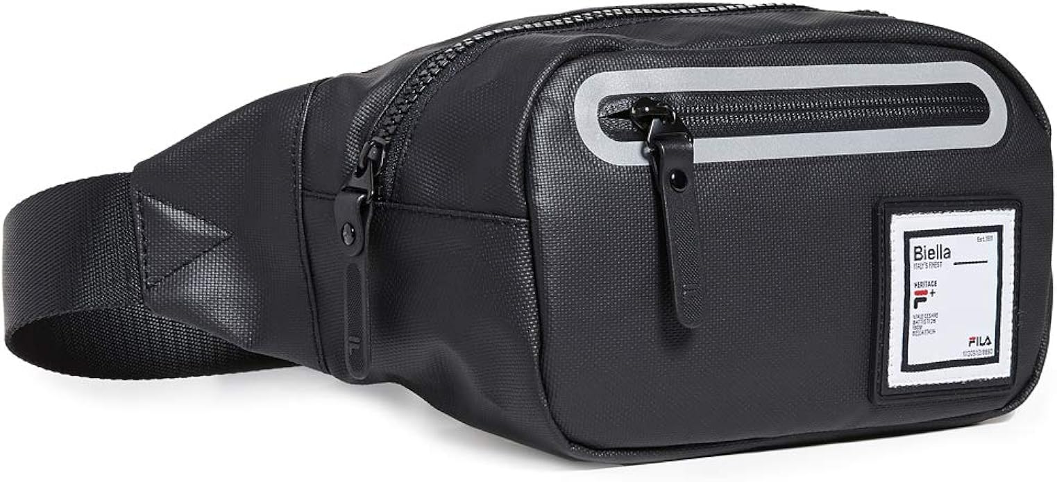 fila fanny pack black