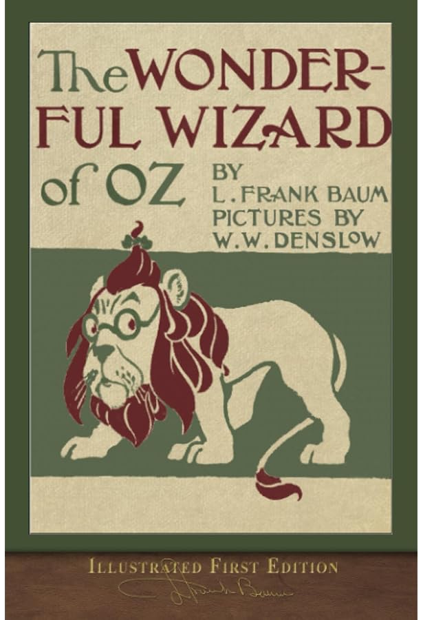 The Wonderful Wizard of OZ: Illustrated, 1900 (first) edition