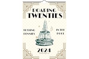 HMAQILU 2024 Lyric Calendar TS Roaring Twenties Taylor Calendar With Song Lyrics Wall Monthly Planner Hanging Calendar Gifts