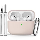 Ljusmicker AirPods Pro Case Cover with Cleaner