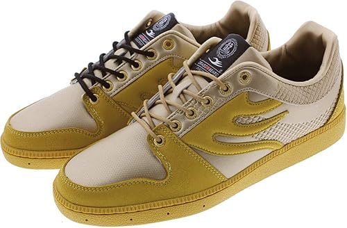 Amazon ドラゴンベアード スニーカー メンズ Db 0001 ゴールド 7 5 25 5cm Dragon Beard ドラゴンベアード スニーカー