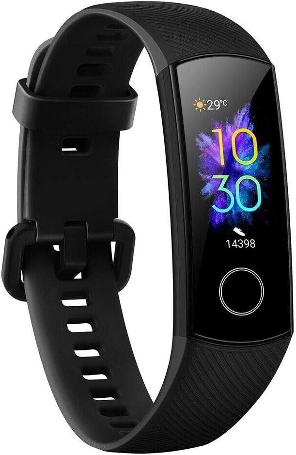 PADY Honor Band 6 Smart Wristband 1st Full Screen 1.47" AMOLED Color Touchscreen SpO2 Swim Heart Rate Sleep Nap Stress All-in-One Activity Tracker 5ATM Waterproof Standard Version