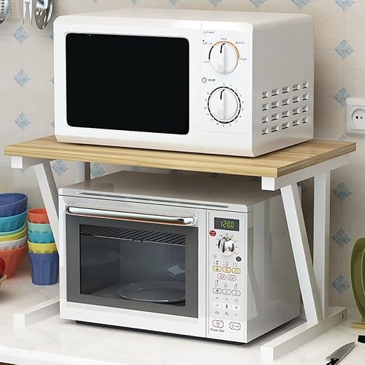 WENZHE Estantería Cocina Baldas Soporte De Suelo Rejilla Del Horno ...