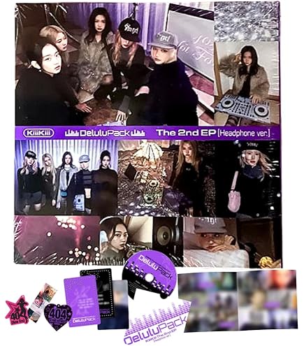 Amazon.com: KiiiKiii Delulu Pack 2nd Mini Album with Tracking