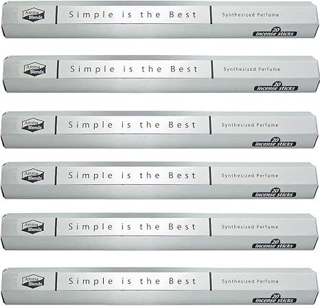 Amazon Co Jp パルマート Palmart アロマブレンズ インセンススティック 本入り 6個セット シンプルイズザベスト Ab Is 1 6 ホーム キッチン