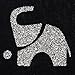Bright Idea Glitter Heat Transfer Vinyl Sheets, 9 Sheet Heat Transfer Vinyl Bundle of Glitter HTV Iron On Vinyl for Silhouette Cameo & Heat Press | Durable, Vibrant Colors for All HTV Projects